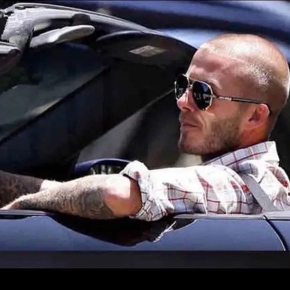 Mens Metal Aviator Sunglasses Gunmetal Gray Frames Polarized Lenses New - Picture 3 of 8